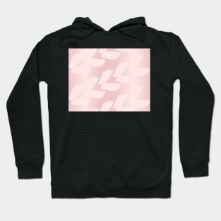 Abstract Light Pink Pattern Hoodie